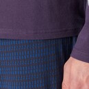 Schiesser Schiesser Heren Pyjama Long aubergine 180249 M/50