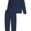 Schiesser Schiesser Heren Pyjama Long deepseablue 183847 3XL/58