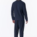 Schiesser Schiesser Heren Pyjama Long deepseablue 183847 S/48