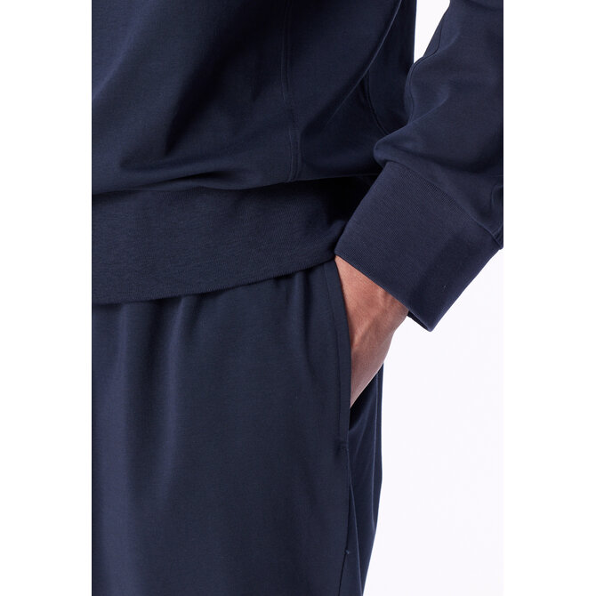 Schiesser Heren Pyjama Long deepseablue 183847 S/48