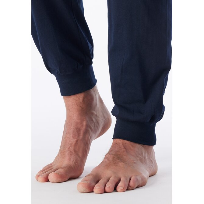 Schiesser Heren Pyjama Long aubergine 181156 M/50