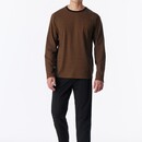 Schiesser Schiesser Heren Pyjama Long toffee 183992 3XL/58