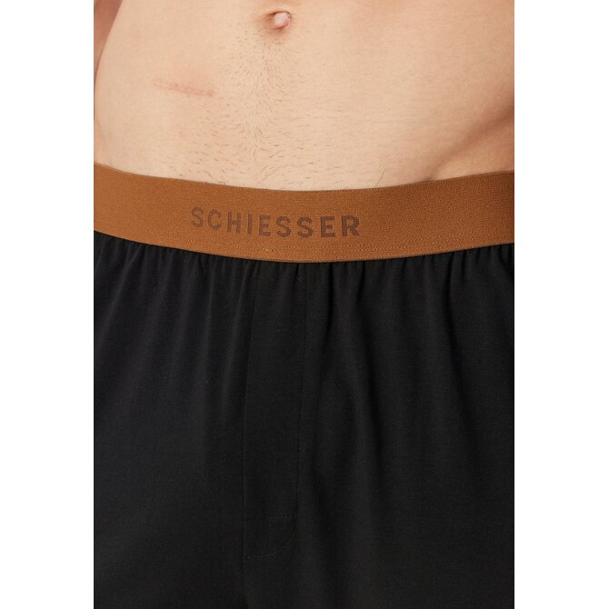 Schiesser Heren Pyjama Long toffee 183992 3XL/58