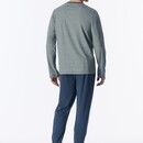 Schiesser Schiesser Heren Pyjama Long deepblue 183994 S/48