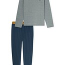 Schiesser Schiesser Heren Pyjama Long deepblue 183994 S/48