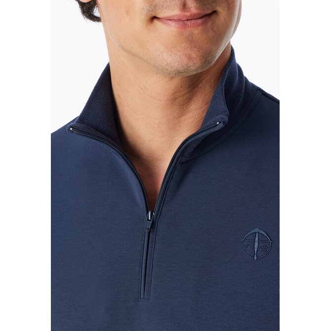 Schiesser Heren Pyjama Long deepseablue 183851 XL/54