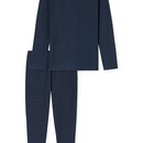 Schiesser Schiesser Heren Pyjama Long deepseablue 181922 S/48