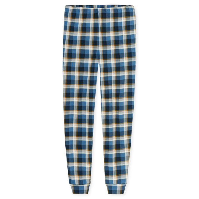 Schiesser Heren Pyjama Long deepblue 181922 S/48