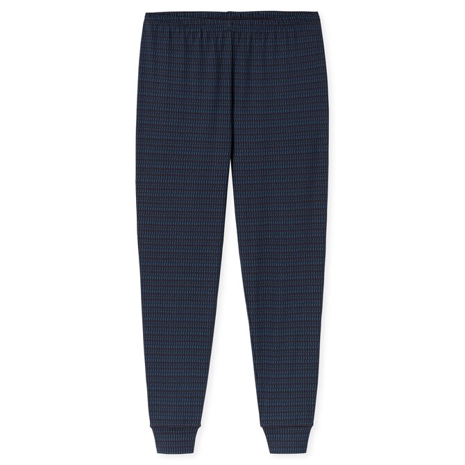 Schiesser Heren Pyjama Long deepseablue 181922 XL/54