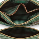Pip Studio Pip Studio Caryn Cosmetic Bags Combi Mumbai Morning Green26x7.5x18cm/22x1x13cm