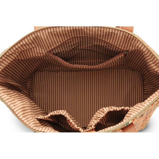 Pip Studio Tilda Schouder  Tas Medium Flora Bangelore Sand47x17x37cm
