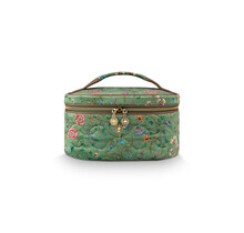 Pip Studio Cleo Beauty Case Flora Bangelore Green 26x16x16cm