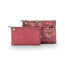 Pip Studio Pip Studio Caryn Cosmetic Bags Combi Mumbai Morning Pink26x7.5x18cm/22x1x13cm
