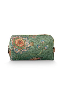 Pip Studio Coco Cosmetic Bag Medium Mumbai Morning Green21.5x10x10.5cm