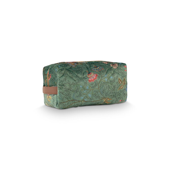 Pip Studio Coco Cosmetic Bag Medium Mumbai Morning Green21.5x10x10.5cm