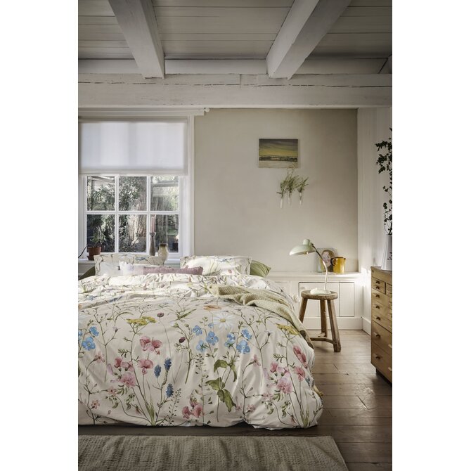 Ariadne at Home Dekbedovertrek Bloom Zand 140x200/220 cm