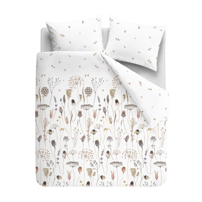 Ariadne at Home Dekbedovertrek Cosy Season Wit 200x200/220 cm