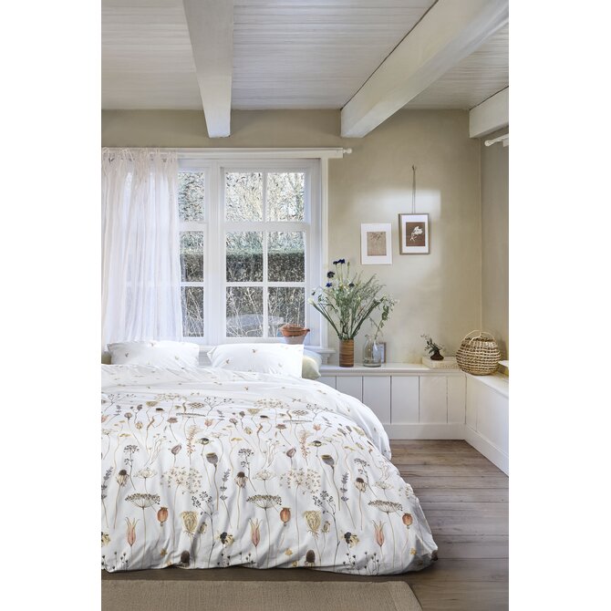 Ariadne at Home Dekbedovertrek Cosy Season Wit 140x200/220 cm