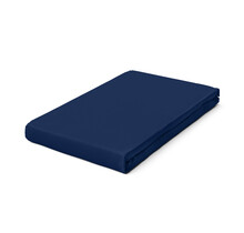 Schlafgut Pure Jersey Topper Hoeslaken XL - 180x200 - 200x220 570 Blue Deep