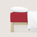 Schlafgut Schlafgut Pure Jersey Topper Hoeslaken M - 120x200 - 130x220 285 Red Deep