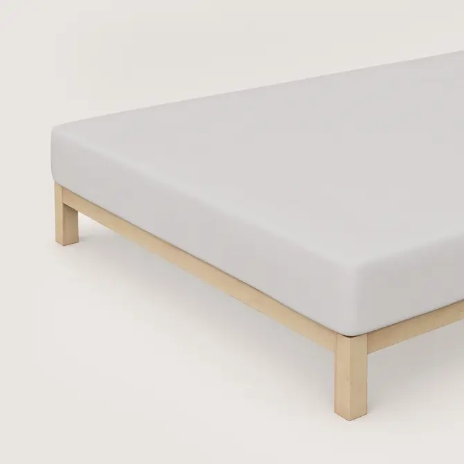 Schlafgut Pure Jersey Topper Hoeslaken S - 90x190 - 100x220 511 Grey Light