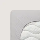 Schlafgut Schlafgut Pure Jersey Topper Hoeslaken S - 90x190 - 100x220 511 Grey Light