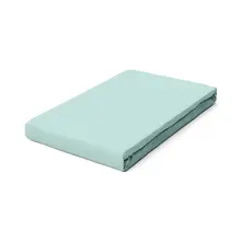 Schlafgut Pure Jersey Hoeslaken L - 140x200 - 160x220 435 Petrol Light