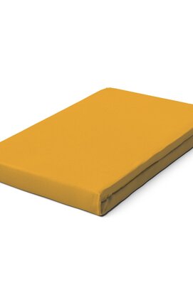 Schlafgut Pure Jersey Topper Hoeslaken S - 90x190 - 100x220 196 Yellow Deep
