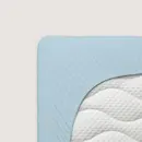 Schlafgut Schlafgut Pure Jersey Topper Hoeslaken L - 140x200 - 160x220 536 Blue Light