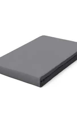 Schlafgut Pure Jersey Hoeslaken XL - 180x200 - 200x220 128 Grey Mid