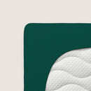 Schlafgut Schlafgut Pure Jersey Topper Hoeslaken M - 120x200 - 130x220 690 Green Deep