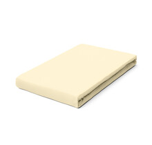 Schlafgut Pure Jersey Topper Hoeslaken M - 120x200 - 130x220 132 Yellow Light
