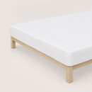 Schlafgut Schlafgut Pure Jersey Topper Hoeslaken XL - 180x200 - 200x220 181 Off-White