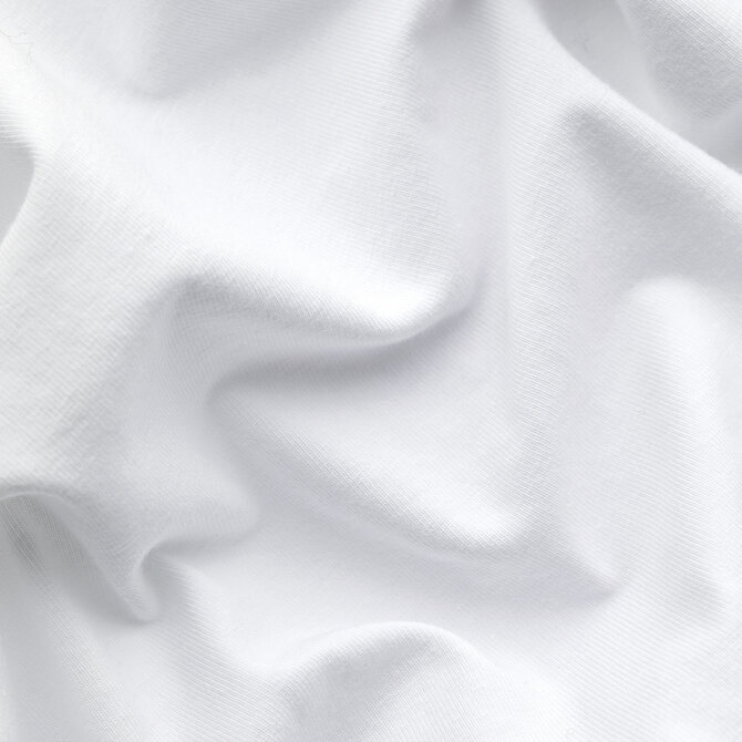 Schlafgut Pure Jersey Topper Hoeslaken XL - 180x200 - 200x220 181 Off-White