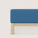 Schlafgut Schlafgut Pure Jersey Hoeslaken L - 140x200 - 160x220 615 Blue Mid