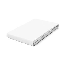 Schlafgut Pure Jersey Topper Hoeslaken S - 90x190 - 100x220 101 Full-White