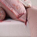 Pip Studio Pip Studio Twinkle Star Hoeslaken Wit Roze 160x200 cm