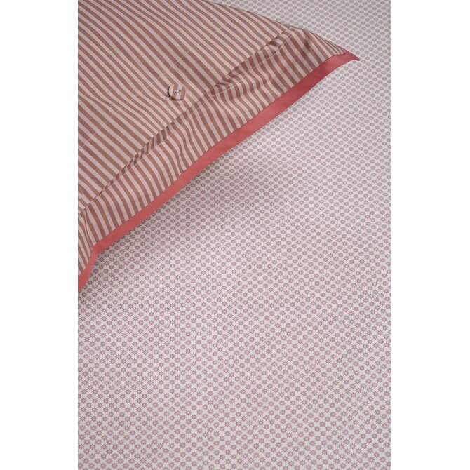 Pip Studio Twinkle Star Hoeslaken Wit Roze 160x200 cm