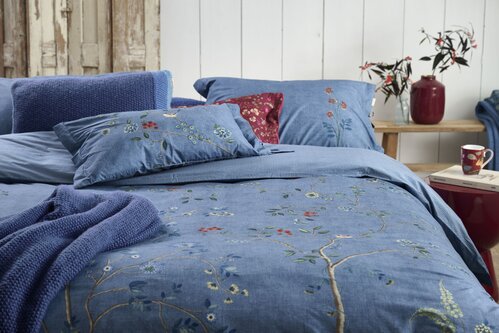 Pip Studio Pip Studio Dekbedovertrek Rosa Rani Donkerblauw 200x200/220 cm