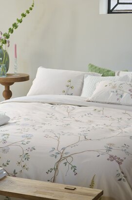 Pip Studio Dekbedovertrek Desi Garden Gebroken wit 140x200/220 cm
