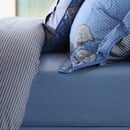 Pip Studio Pip Studio Twinkle Star Hoeslaken Donkerblauw 140x200 cm