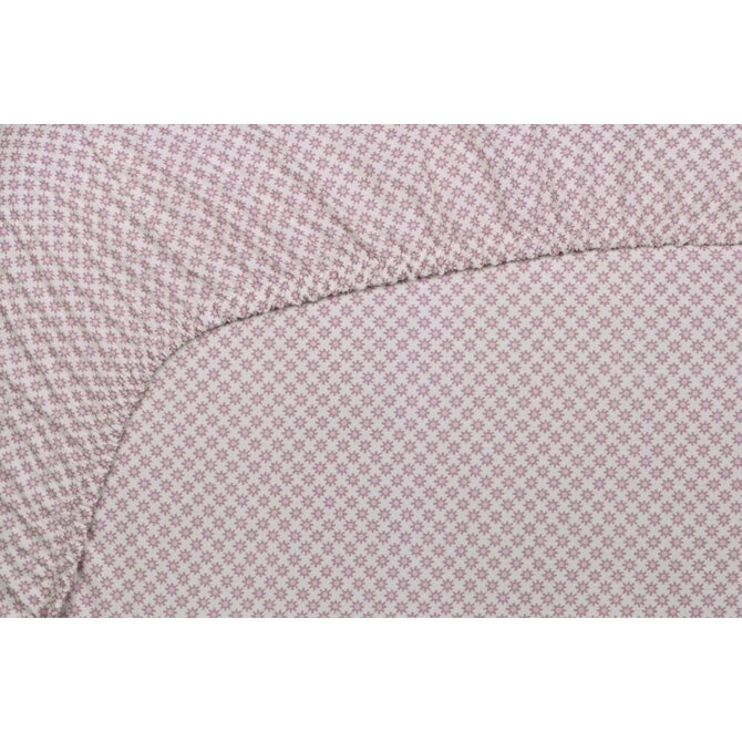 Pip Studio Twinkle Star Hoeslaken Wit Roze 140x200 cm