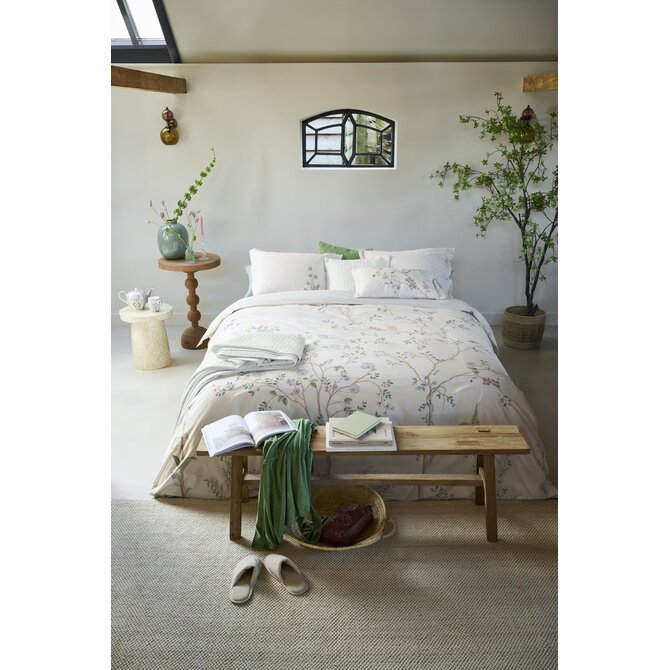 Pip Studio Dekbedovertrek Desi Garden Gebroken wit 260x200/220 cm