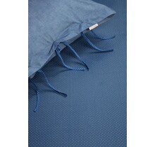Pip Studio Twinkle Star Hoeslaken Donkerblauw 160x200 cm
