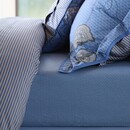 Pip Studio Pip Studio Twinkle Star Hoeslaken Donkerblauw 160x200 cm