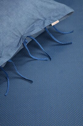 Pip Studio Twinkle Star Hoeslaken Donkerblauw 90x200 cm