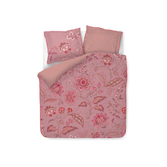 Pip Studio Dekbedovertrek Mumbai Night Roze 140x200/220 cm