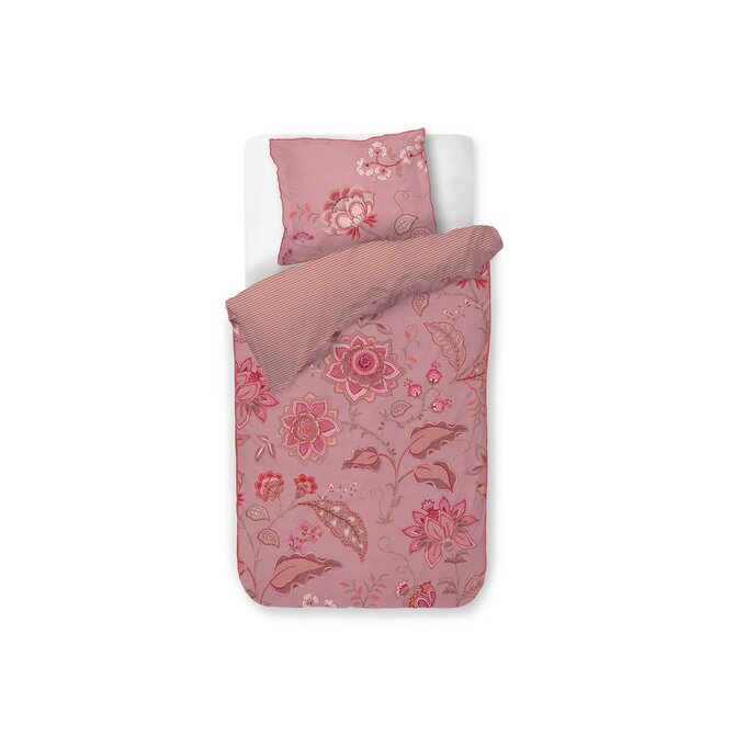 Pip Studio Dekbedovertrek Mumbai Night Roze 260x200/220 cm