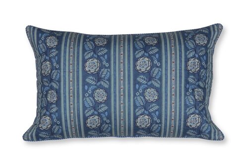 Pip Studio Rosa Rani Quilted Sierkussen Donkerblauw 45x70 cm