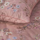 Pip Studio Pip Studio Mumbai Morning Velvet Quilted Sierkussen Donker roze 45x70 cm